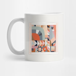 Sand and Surf geometric Mug